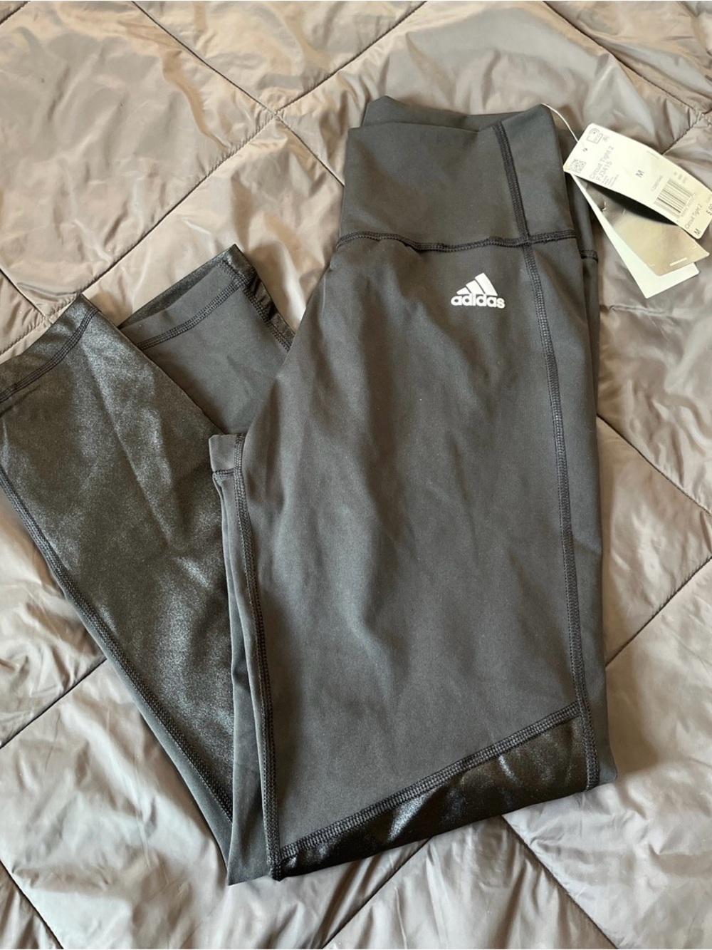 Adidas women’s Black Performance Leggings nwt